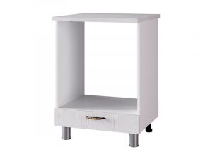 Кухня Афина айс Тумба 6Д1  корп белый, фасад 6Д1  Афина айс стол 0,6