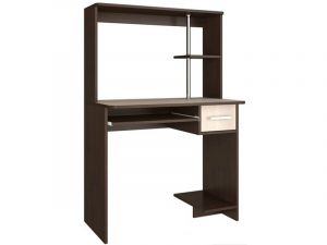 "Дебют" стол компьютерный  венге/лоредо