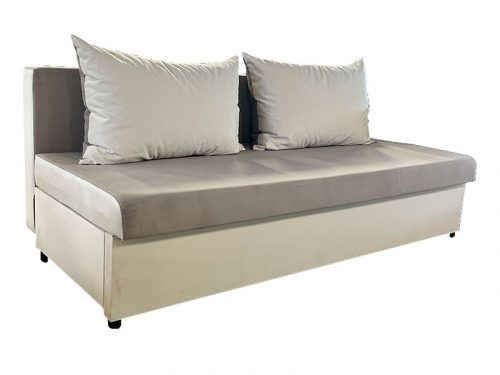 Премьер  диван-кровать  до 80 кг на 1 см  200*89*88 с/м 200/144 (ньютон какао/ньютон лайт беж)