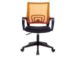 Кресло  Бюрократ СН-695 пластик черный/сетка оранж