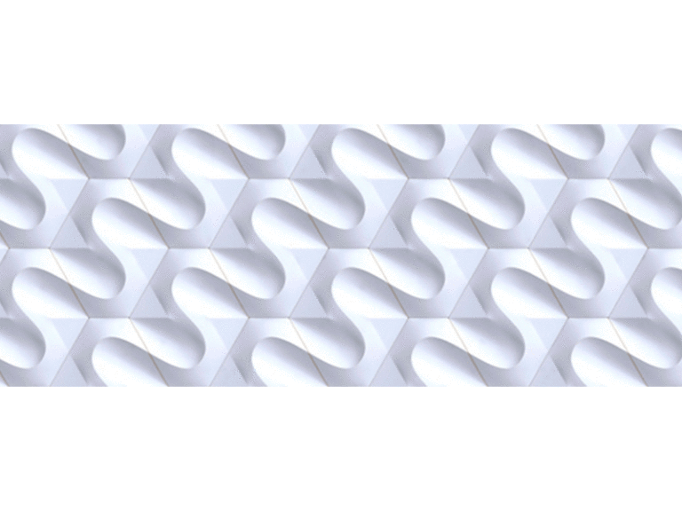 Панель фотопечать Абстракция 117 Рельеф синусоида 600*3000*1,5мм АБС ЛАК