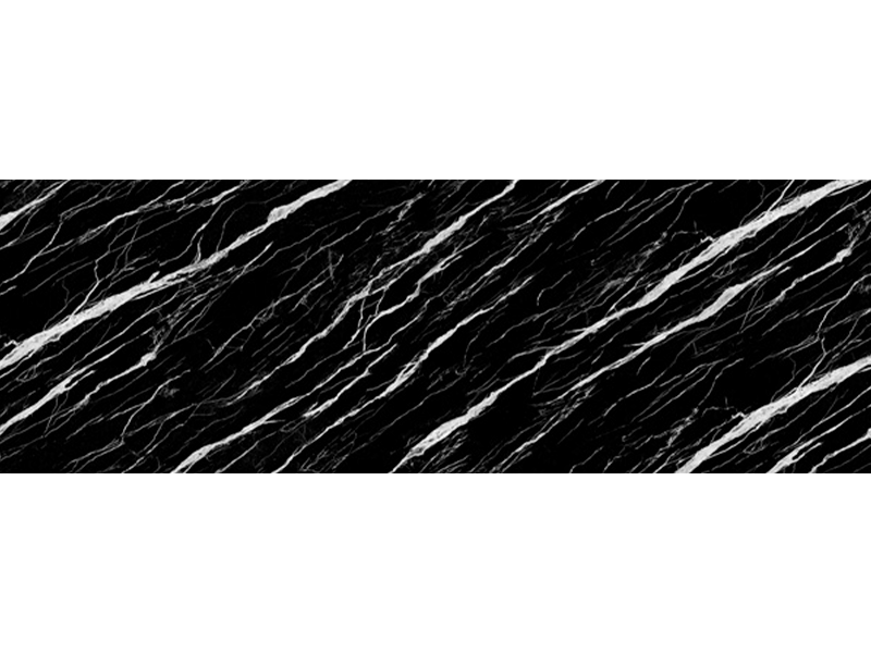 Панель фотопечать Текстуры217 Черно-белый мрамор 600*3000*1,5мм АБС ЛАК