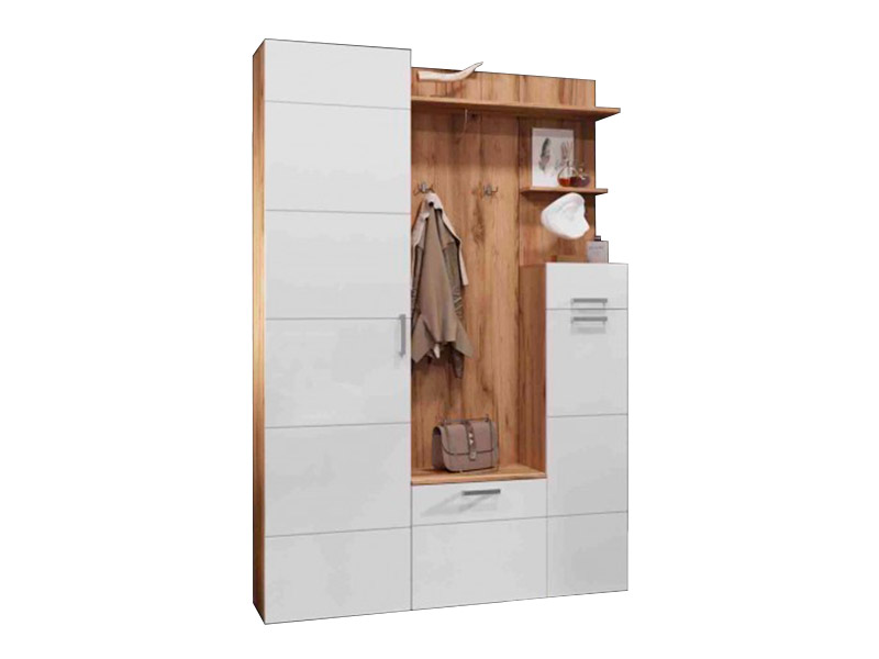 Прихожая Нео дуб крафт/белый Прихожая Нео дуб крафт/белый