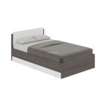 Кровать Аманда 900  (А09) анкор св/тем