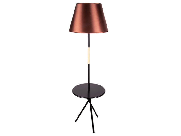 1072/1 BK+CHOCOLATE 220V 15W E27 Торшер