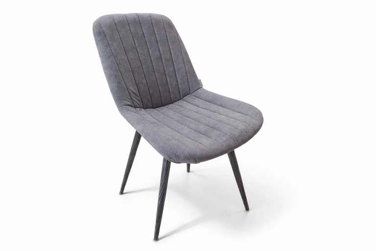 Стул Инта-М 360 цвет Черный, сиденье ткань БЭСТ серый