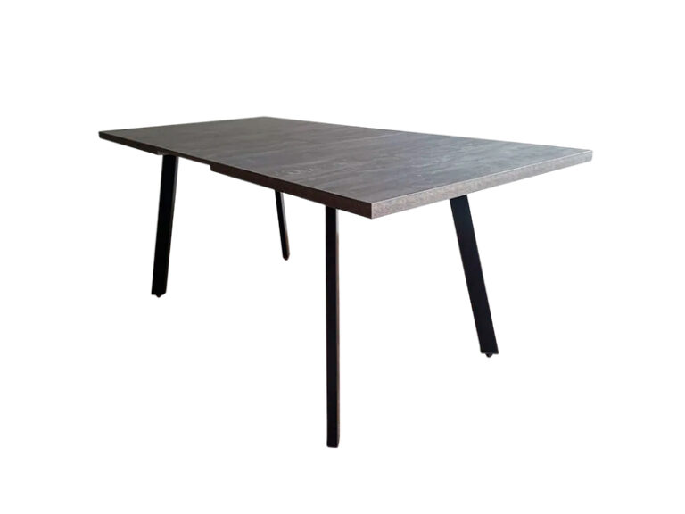 Стол ЛОНДОН ЛДСП, 1400(1800)*850, Железный камень ( Z 01 черный)