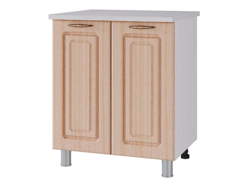 Кухня Прованс  тумба корпус белый 7Р1, фасад 7Р1 столешница 0,7