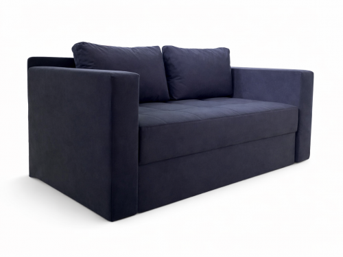 Диван  Школьник 08 Лео темн серый