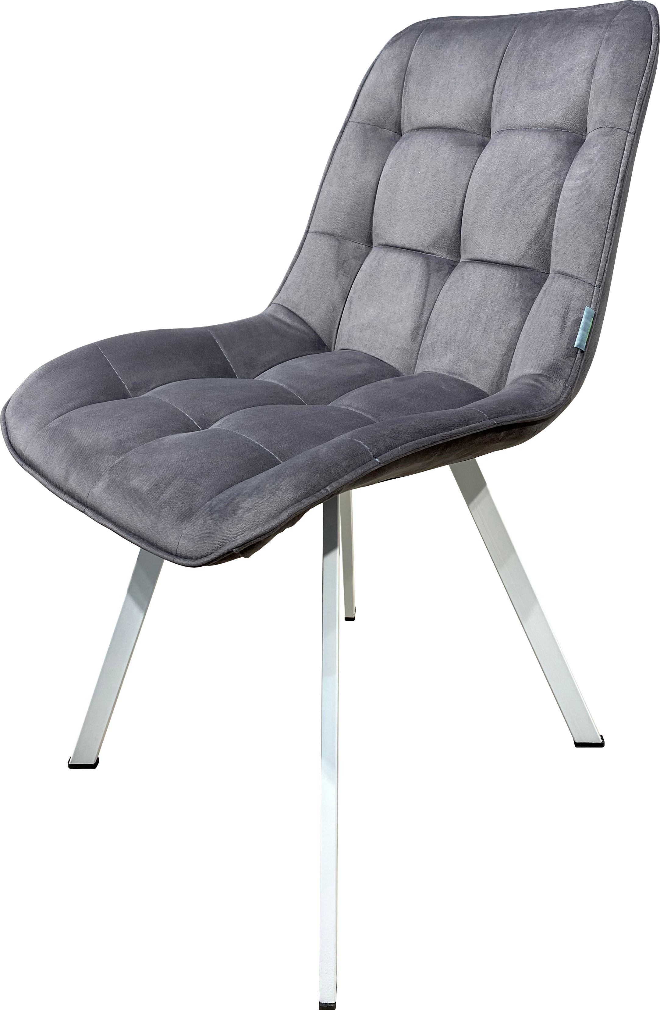 Стул 32 (Сид-ка: Ткань велютто 32)/ Каркас Профиль (28.30.32) Кр. Белый Муар Стул 32 (Сид-ка: Ткань велютто 32)/ Каркас Профиль (28.30.32) Кр. Белый Муар