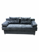 Диван Еврокнижка пружина (Тес 17 1) серый