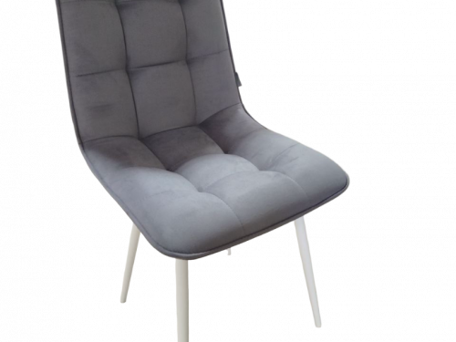 Стул 28 (Сид-ка: Ткань Велютто32)/Каркас труба (27,29,31) кр.Черный Муар