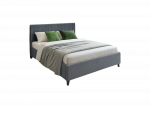 Кровать Валенсия 180*200 без (пм) 07 Калифорния темно серый