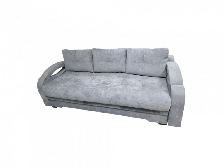 Диван Леон 08 Панда серо голубой