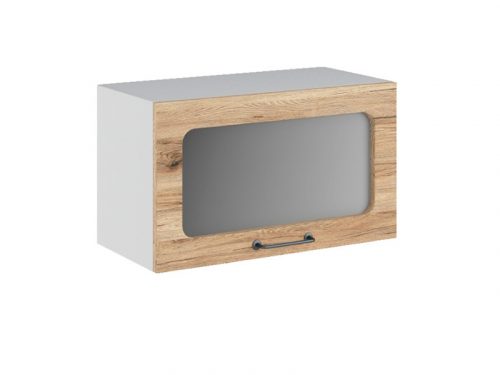 Кухня Лофт шкаф ПГ/ПГС600/2  корпус серый, фасад ПГС600 дуб цикорий