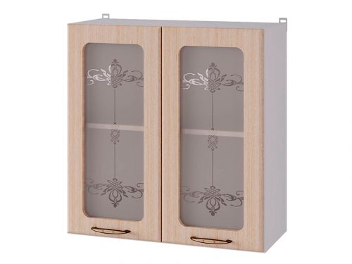 Кухня Прованс  шкаф корпус белый 7В2, фасад 7В2