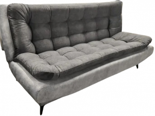 Диван  Финка 195*90 с/м 195*135 адель графитадель сильвер