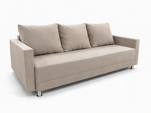 Диван Еврокнижка 06 Лео серо кор