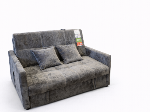 Диван Фредерик 140 (уз под) 21 Техас темно коричневый