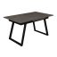 Стол Паркер  ЛДСП 22 мм,1400(1900)*850 Бетонный камень ,Z 980 (цвет черный)