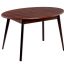 Стол ТАГГАРТ 01 ЛДСП 1300(+380)*800 (ЛДСП Венге)+Комп ножек д/стола Диагональ (дерево) (Цвет:  Венге