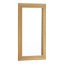 Зеркало настенное, прямоугольное золото 39x69x1,8см 7547986